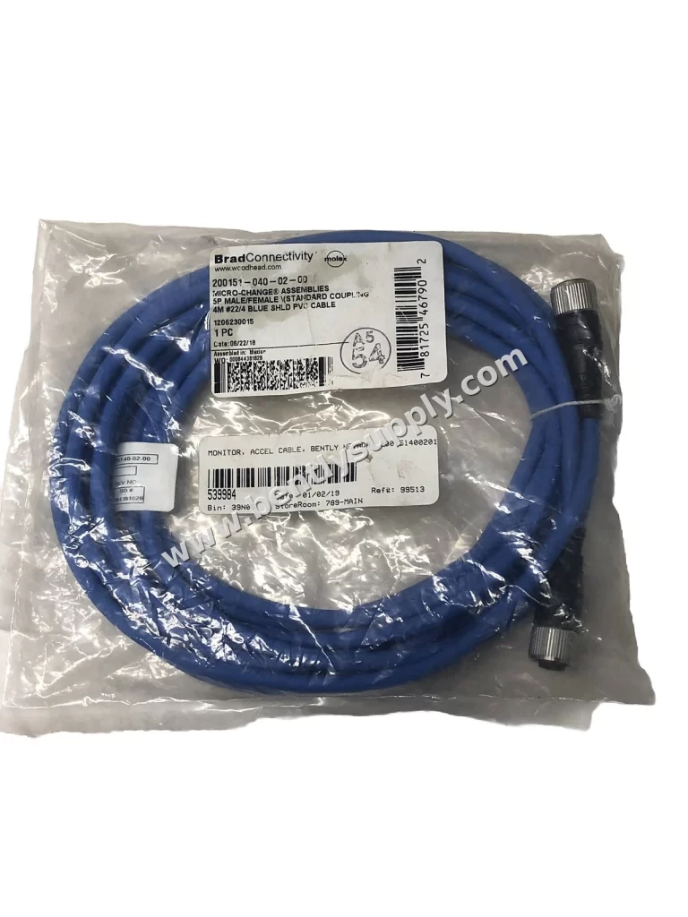 Bently Nevada 200151-20-02-02 product photo — Bently Nevada 200151-20-02-02 Capteur de vibration