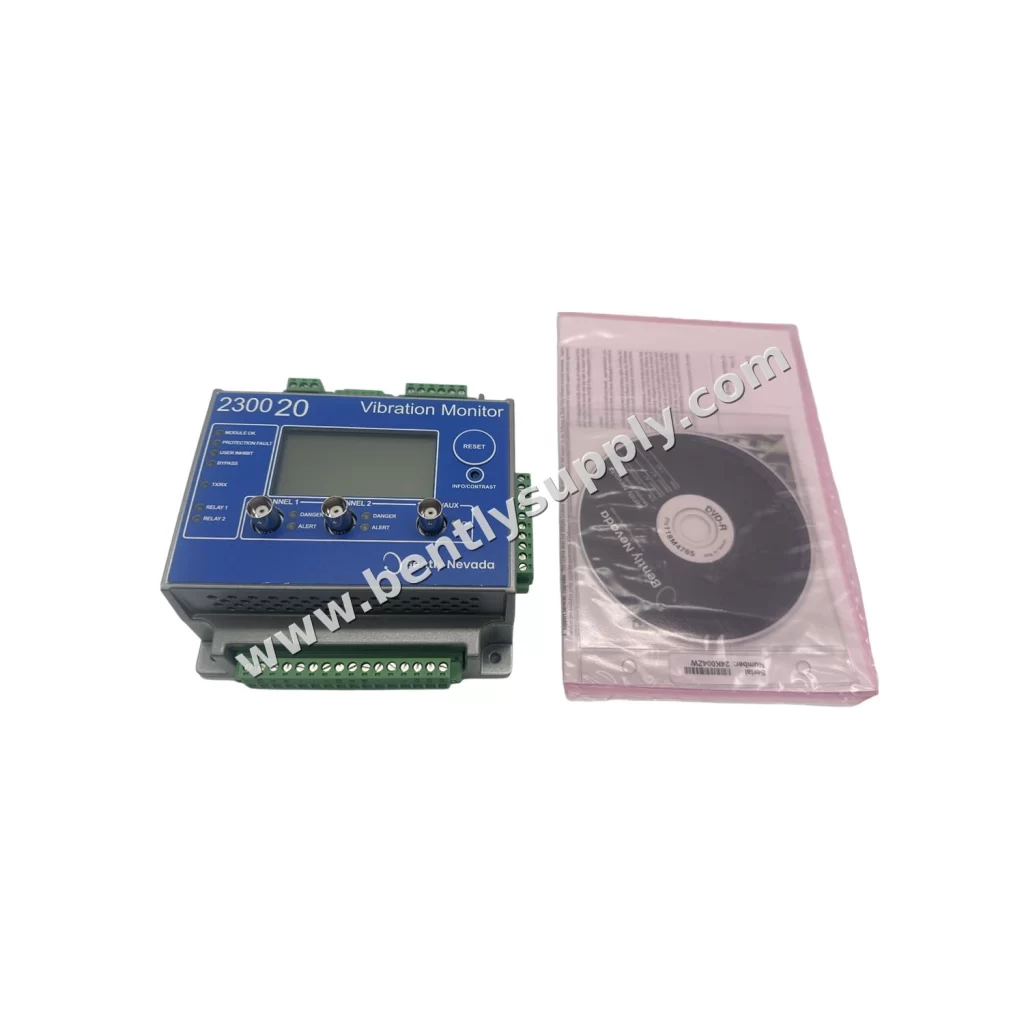 Bently Nevada 2300/20-00 product photo — Bently Nevada 2300/20-00 Module de surveillance