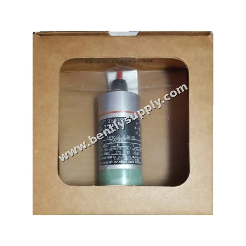 Bently Nevada 9200-03-01-01-00 product photo — Bently Nevada 9200-03-01-01-00 Two-Wire Velocity Seismoprobe Transducer