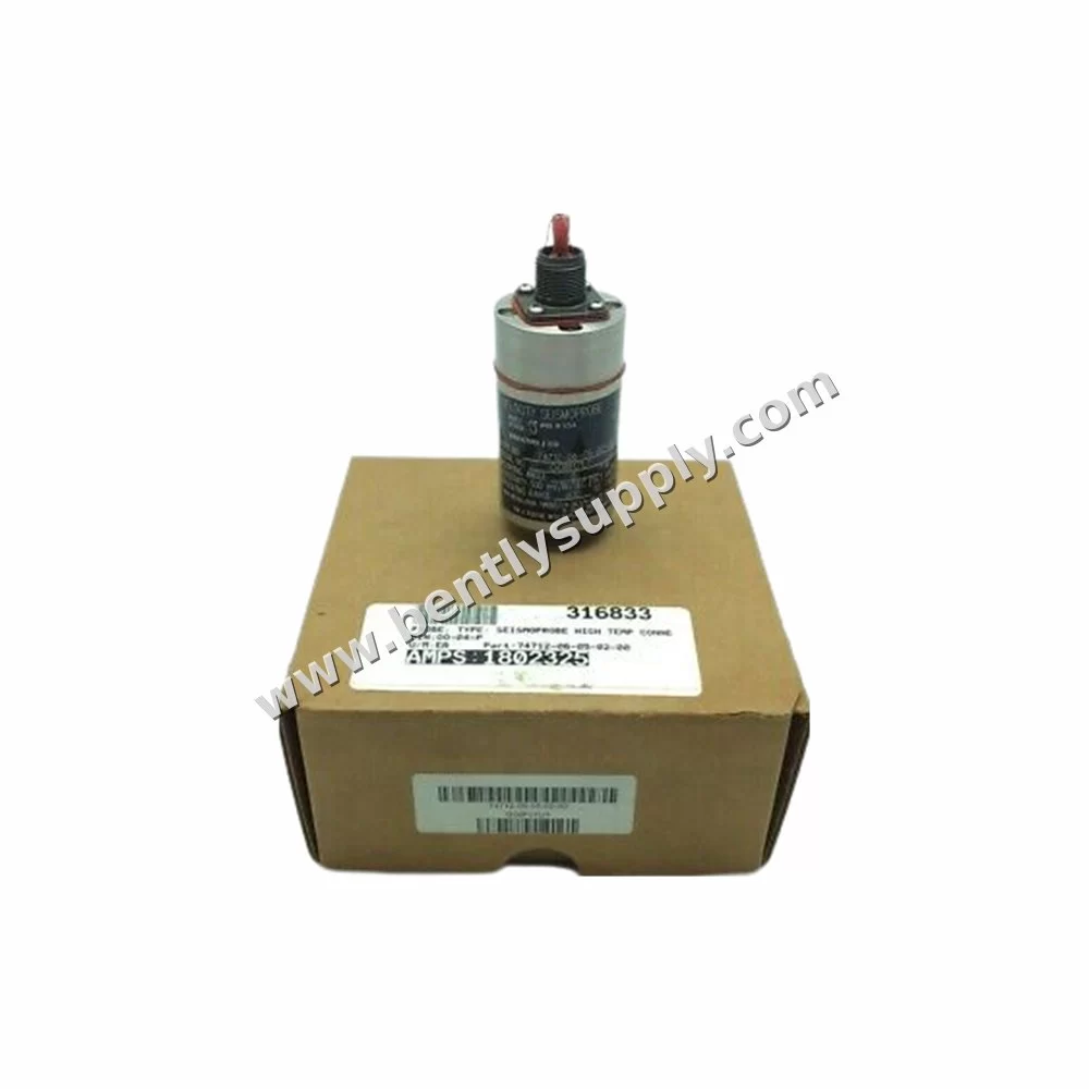 Bently Nevada 9200-03-01-01-00 product photo — Bently Nevada 9200-03-01-01-00 Two-Wire Velocity Seismoprobe Transducer